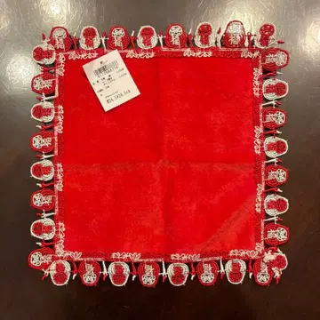 택 포함 새상품 긴자와 레이스 달마 빨간색