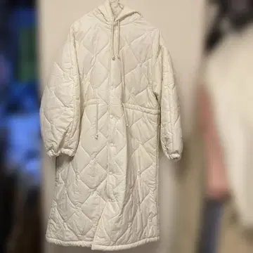 사만사 모스모스 퀼팅 스노우 코트 오프