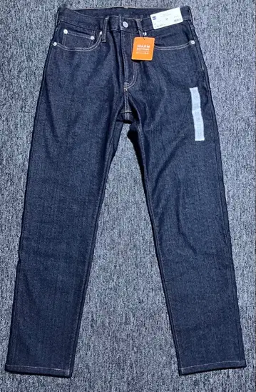 [ GU ] 안감 플리스 스트레치 슬림 청바지 28 (71cm) 네이비