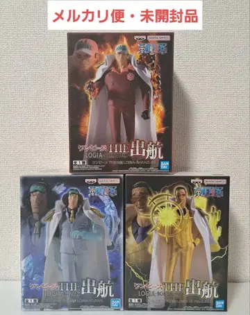 [익명 배송] 원피스 THE 출항 아오키지&키자루&아카이누 3체 세트 2