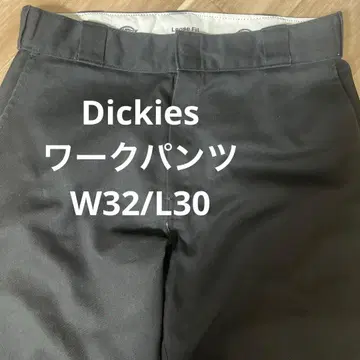 Dickies 워크 팬츠 W32/L30 블랙