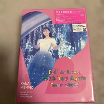 니시노 카나 라이브 DVD 완전 생산 한정판