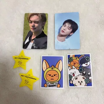 txt 영준 트레이딩 카드 스티커 낙하물 세트