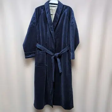 네이비 가운 목욕 가운