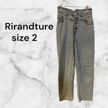 Rirandture 리랜드트루 하이웨스트 데님 청바지 사이즈 2