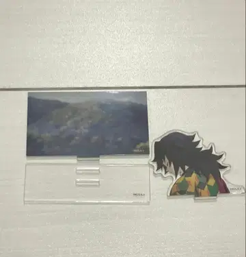 귀멸의 칼날 실시간 카페 아크릴 스탠드 토미오카 기유