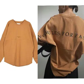 아메리빈티지 백 프린트 T