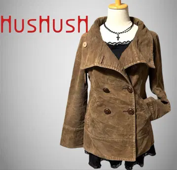 HusHusH 하쉬아쉬 브라운 자켓 아우터 Y2K 모리걸