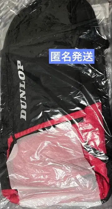 던롭 라켓 백 블랙/레드