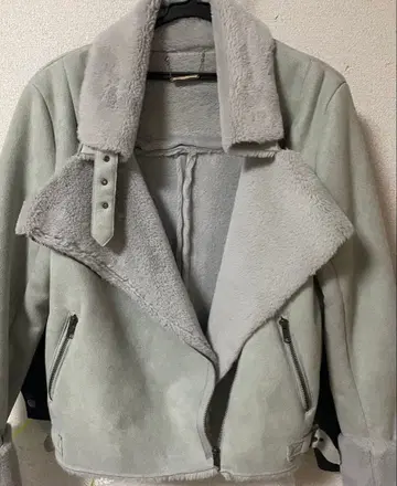 Titty&co. 무스탕 코트 그레이