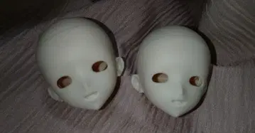 1/4 사이즈? 인형 헤드 구체관절 인형 커스텀용 2개 세트