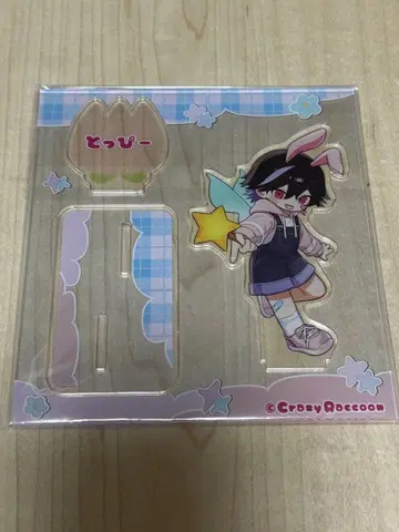 crazy raccoon 어린이날 아크릴 스탠드 토피 CR