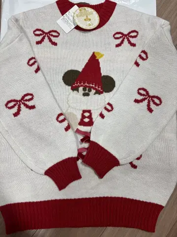 [ 택 포함 미사용 새상품 ] 릴린린 니트 스웨터 2025 크리스마스