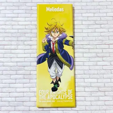 묵시록의 사기사 멜리오다스 스퀘어 롱 캔뱃지 베이스 야드 도쿄