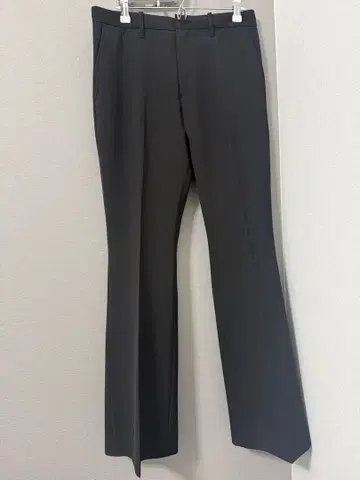 HARE 블랙 플레어 슬랙스 M 사이즈