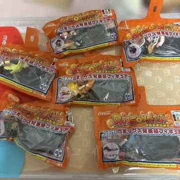 드래곤볼 코믹스판 피규어 6체 세트