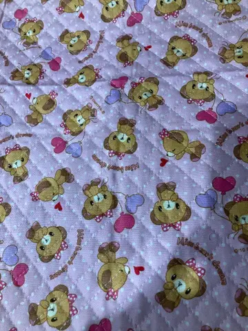 초레어!레어!미스베어즈드림 원단 조각 퀼팅