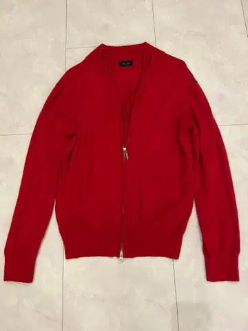 Cricket 빨간색 집업 가디건 M
