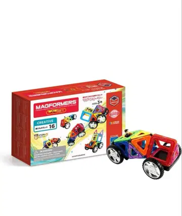 MAGFORMERS 탈것 세트 16피스