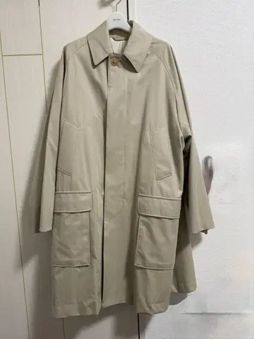 maatee&sons 22ss C/Si GABA TRAVEL COAT