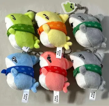 외출 아기상어 봉제 인형 키링 컴프