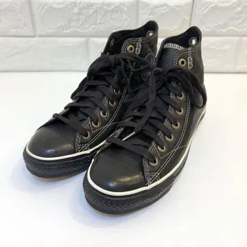 컨버스 유럽인 Hi 빈티지 가죽 주름 하이컷