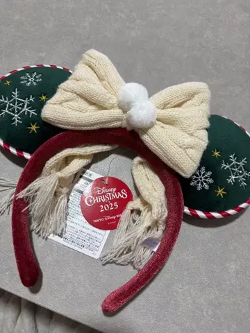 [ 미사용 새상품 ] 크리스마스 2025 머리띠 디즈니