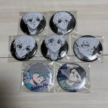 블루 록 나기 세이시로 캔뱃지 7개 세트