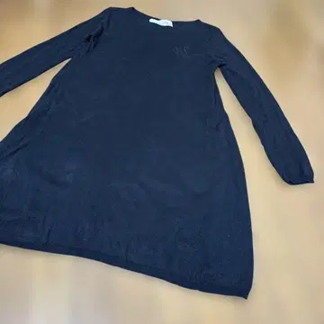 미사용 dahl'ia 네이비 니트 원피스