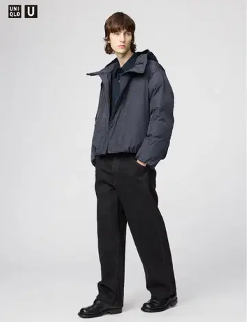 유니클로 U 와이드 핏 컬러 청바지