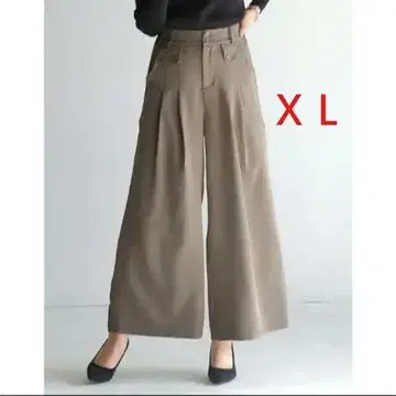 아쿠아 가라지 와이드 팬츠 LL 그레이지