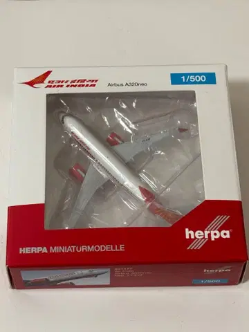 에어 인디아 A320neo herpa 1/500