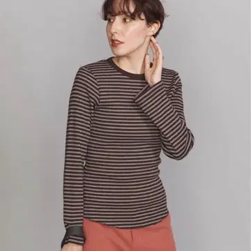 Healthknit 스트라이프 상의