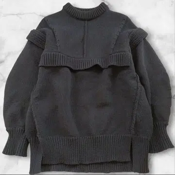 UN3D. 아웃핏 레이어드라이크 니트