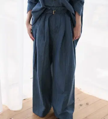 roughlow DENIM sizeless pants 사이즈리스 팬츠