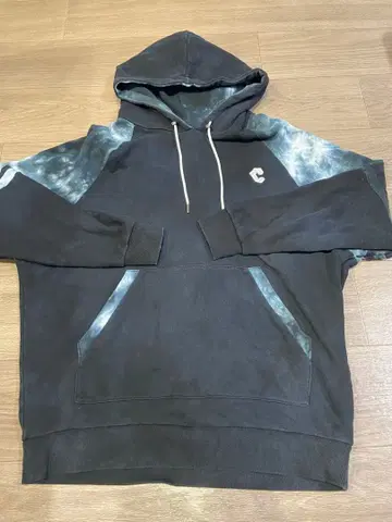 CRONOS 타이다이 패턴 후드티