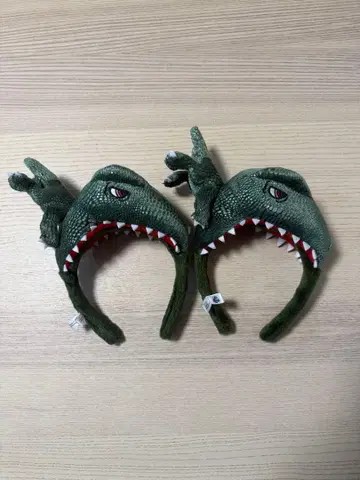 USJ 쥬라기 공원 공룡 머리띠 2개 세트