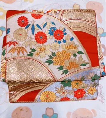 오태코 조립식 오비 일본풍 패턴 원터치 벨크로 테이프