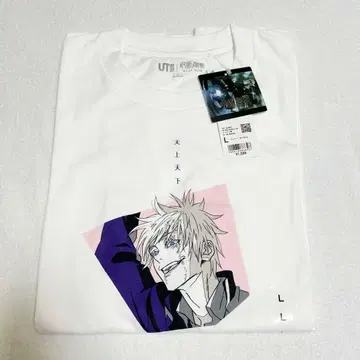 [ 미사용 새상품 ] 유니클로 T셔츠 고죠 사토루 L 사이즈