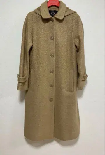 투 비 바이 에네스베 코트 베이지 롱 코트 체스터 코트