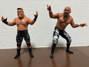 프로레슬링 피규어 2체 세트 무토 텐잔