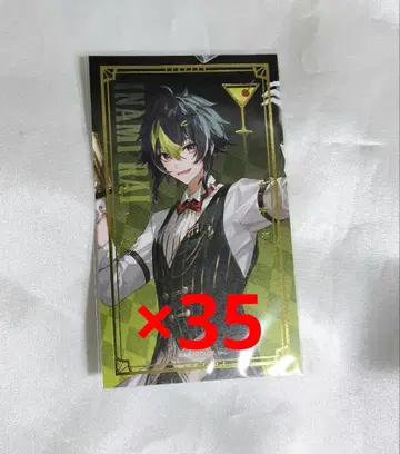 니지산지 애니카페 HEROIC BAR 칵테일 카드 이나미 라이