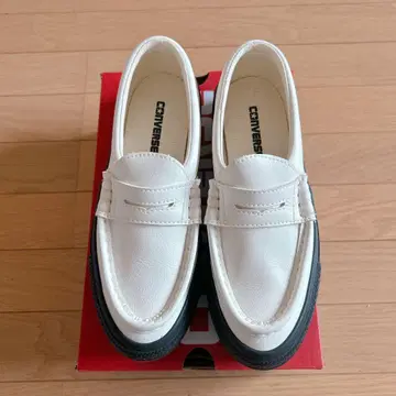 CONVERSE 화이트 로퍼 올스타 청키 로퍼