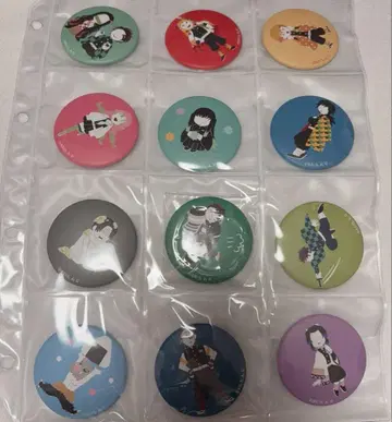 귀멸의 칼날  캔 배지 세트