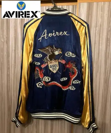 AVIREX 리버서블 스카잔 독수리 드래곤 요코스카 스카잔