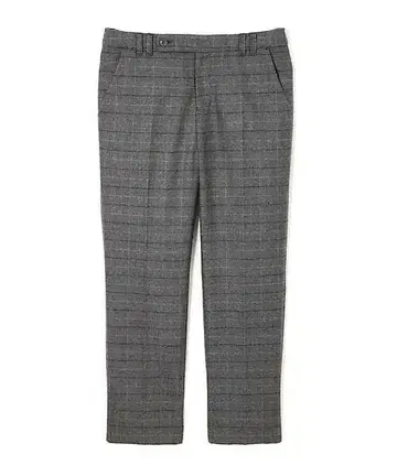 새상품 HUMANWOMAN 윈도우페인 체크 팬츠