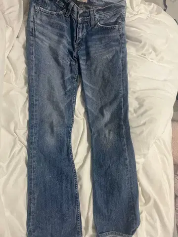 부츠컷 데님 28인치 라이트 블루