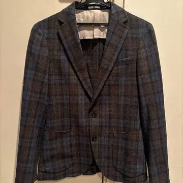 SUIT SELECT 체크 무늬 테일러드 자켓