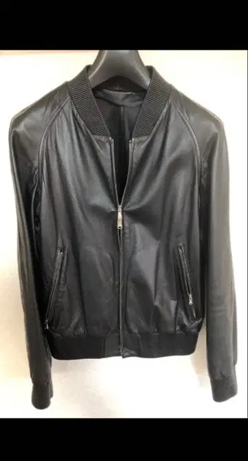 가죽 봄버 자켓 TOMORROWLAND DENIM