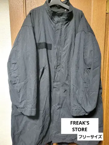 FREAK'S STORE 그레이 나일론 롱 자켓 프리 사이즈